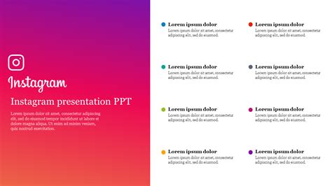 Instagram Powerpoint Template