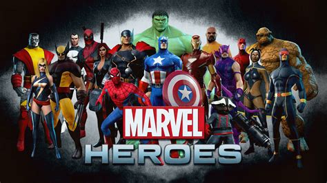 Marvel Avengers Team Super Heroes Pc Background Hd Wallpaper