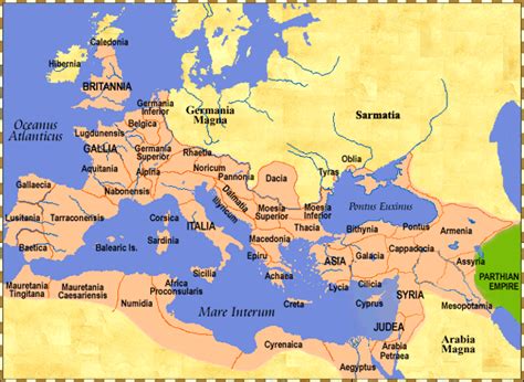 Maps of the Roman World in the First Century C.E.