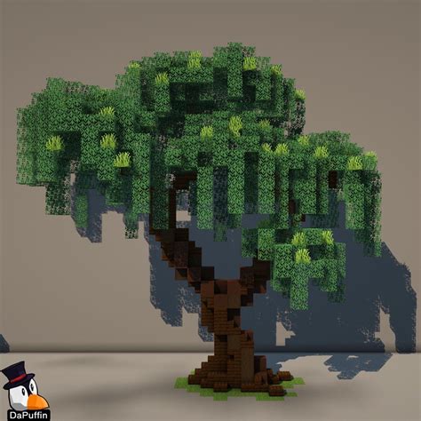 Minecraft custom willow tree – Artofit