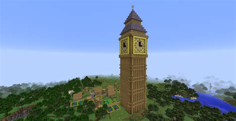 Clock Tower (Big Ben) Minecraft Map