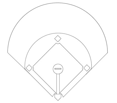 Printable Baseball Diamond Diagram - Printable Word Searches