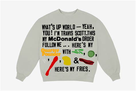 Travis Scott’s McDonald’s Merch Reselling for Ridiculous Amounts