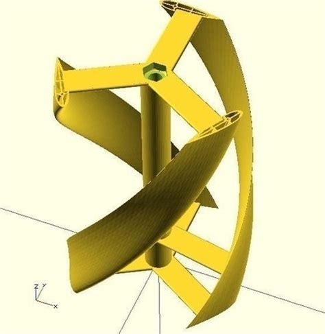 Diy helical wind turbine ~ Menir