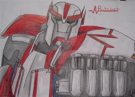 Transformers Prime Ratchet. by TFGlider on DeviantArt