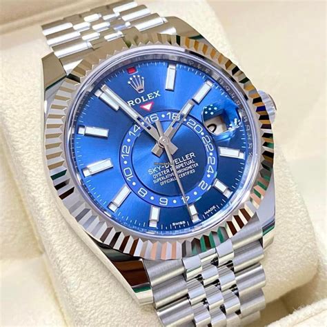 Rolex NEW 2023 Sky-Dweller BLUE Jubilee for $25,999 for sale from a ...