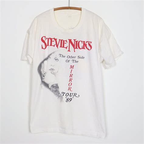 Original 1989 Stevie Nicks The Other Side Of The Mirror Tour Shirt. This is a true vintage shirt ...