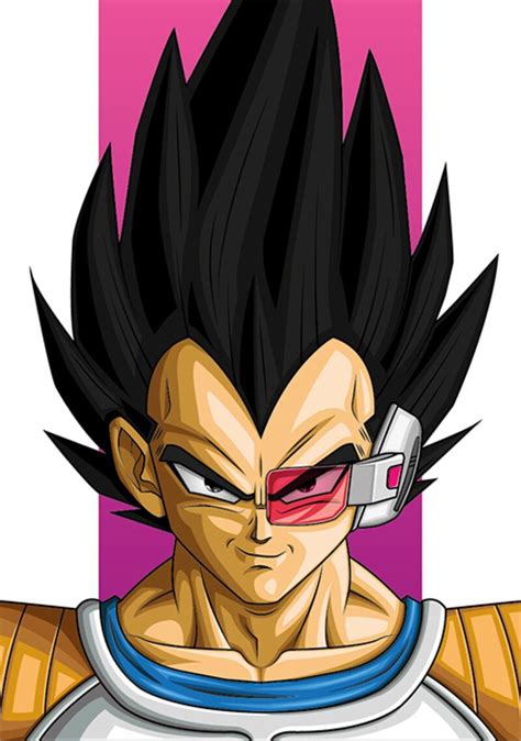 ArtStation - Vegeta Fan Art - Sayan saga version - Dragon Ball Z ...