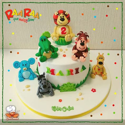 Raa Raa the noisy lion cake | Lion cakes, Cake, Lion birthday