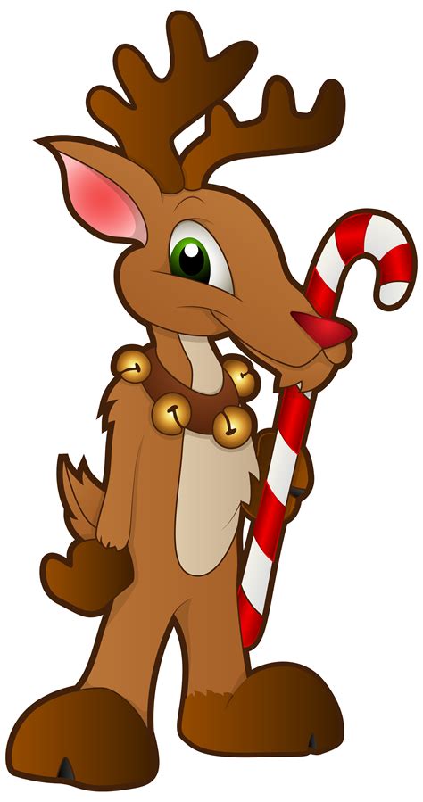 Christmas Reindeer PNG Clip Art Image | Gallery Yopriceville - High-Quality Free Images and ...