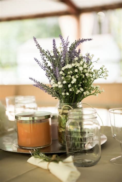 Lavender Centerpieces