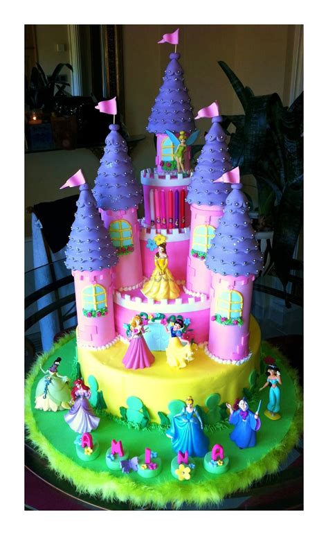 Princess Castle Cake - CakeCentral.com