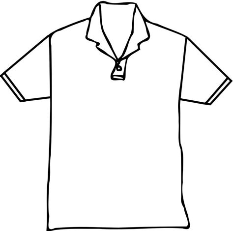 Tee Shirt Coloring Page at GetColorings.com | Free printable colorings ...