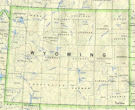 Wyoming Maps - Perry-Castañeda Map Collection - UT Library Online