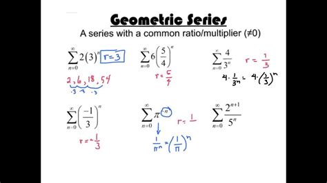 BC Geometric Series Test - YouTube