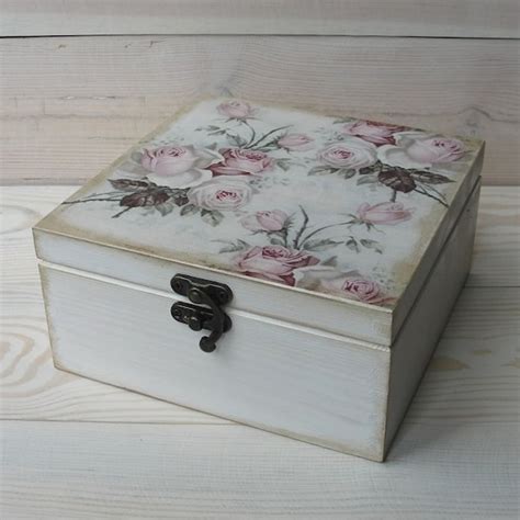 Wooden Tea Box - Etsy