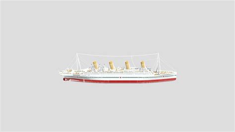 HMHS Britannic - Download Free 3D model by Cade (@cklein) [2aec2a0 ...