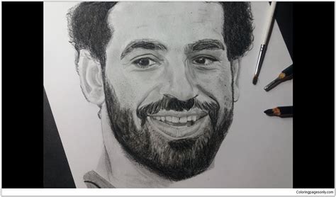 Mohamed Salah Colouring Pages Hannah Thoma S Coloring - vrogue.co