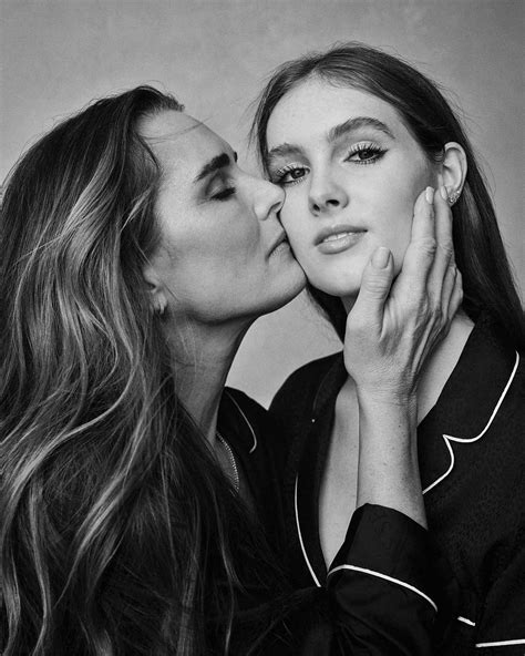 Brooke Shields Talks Modeling With Her Daughter Grier