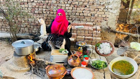 Traditional cooking ,Tasty village cooking , traditional cooking of every village,Special gravy ...