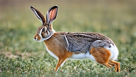 How do you distinguish between a jackrabbit and a hare?