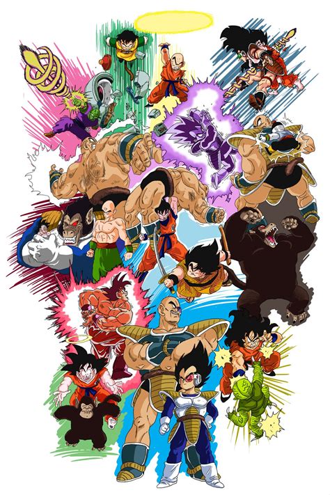 Saiyan Saga by RuokDbz98 on deviantART | Dragon ball artwork, Anime dragon ball super, Dragon ...