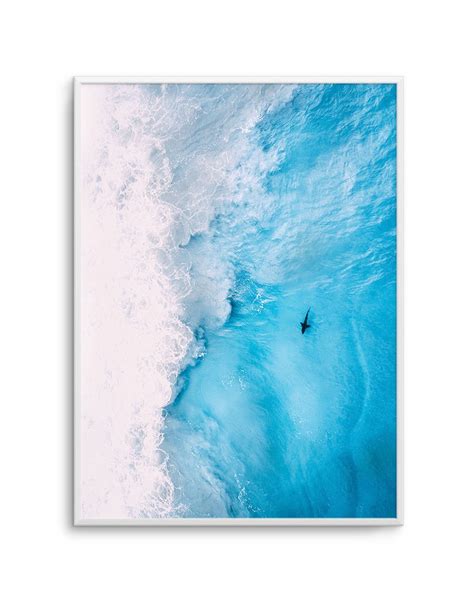 SHOP Creature Of Habit Shark Drone Photographic Framed Fine Art Print ...