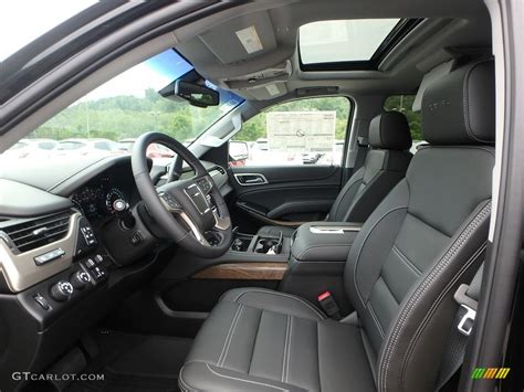 Jet Black Interior 2019 GMC Yukon Denali 4WD Photo #128696914 ...