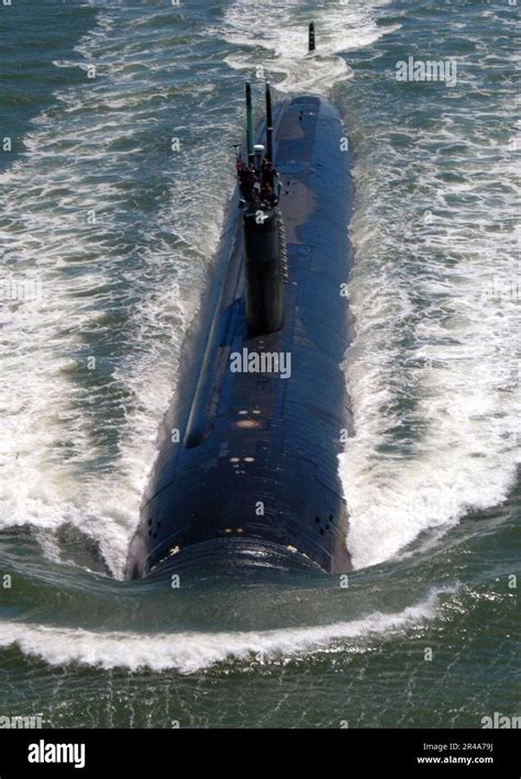 US Navy The nuclear powered attack submarine, USS Albany (SSN 753 ...