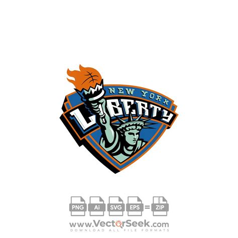 New York Liberty Logo Vector - (.Ai .PNG .SVG .EPS Free Download)