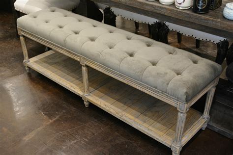 What's New Wednesday: Velvet Tufted Bench - Heather Scott Home & Design