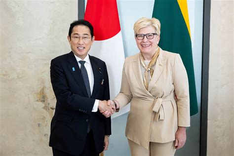 Ingrida Šimonytė on Twitter: "Happy to welcome PM @kishida230 in ...