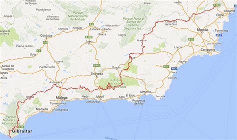 Spain: the GR-7 from Tarifa to Elda – Doing Miles