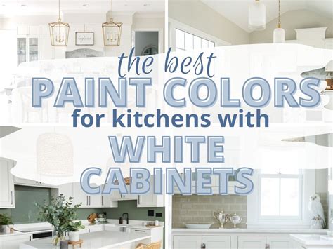 What Color To Paint Kitchen Cabinets With White Countertops – Things In ...