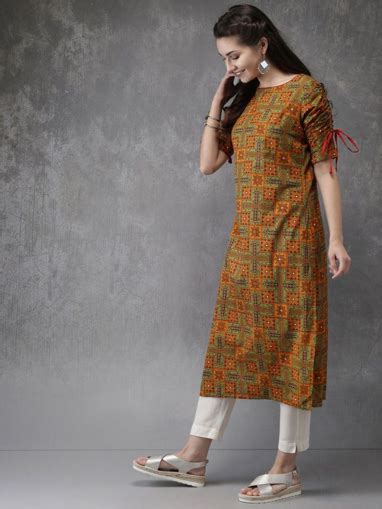 Rayon designer Kurti Pants dress for an ethnic look in summers - Shop ...