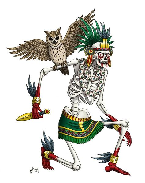 Mictlantecuhtli by DoctorChevlong | Aztec warrior, Aztec art, Aztec culture