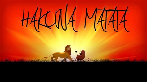 Hakuna Matata Wallpapers - Top Free Hakuna Matata Backgrounds ...