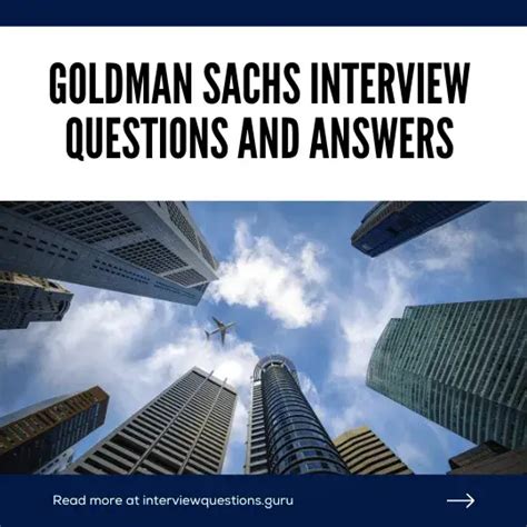 Top Goldman Sachs Interview Questions and How to Answer Them 2024