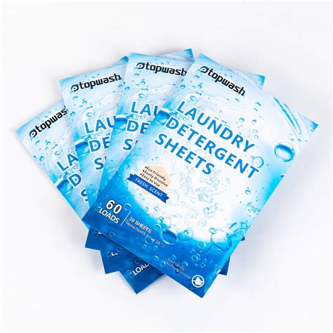 Eco-Friendly Laundry Detergent Sheets - 60 Loads – Etopwash