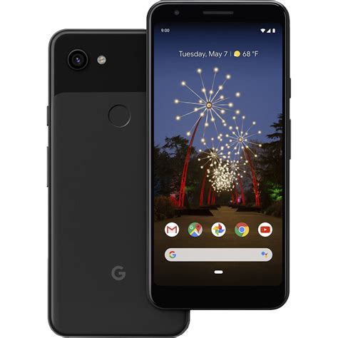 Google Pixel 3a XL Smartphone (Unlocked, Just Black) GA00664-US