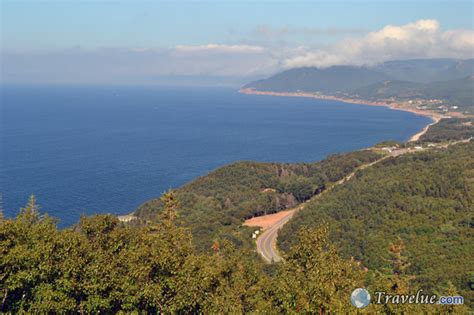 Cabot Trail scenic roadway in Cape Breton