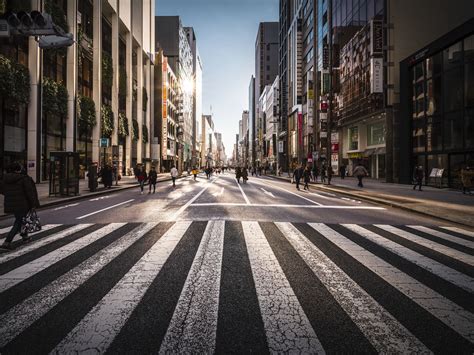 Streets of Tokyo | Street, Zebra crossing, Tokyo