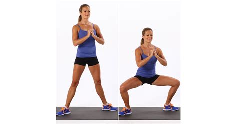 Sumo Squat | Three-Minute Workout | POPSUGAR Fitness Photo 5