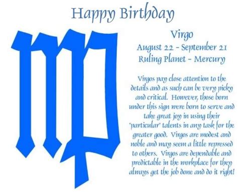 Virgo Birthday Quotes. QuotesGram