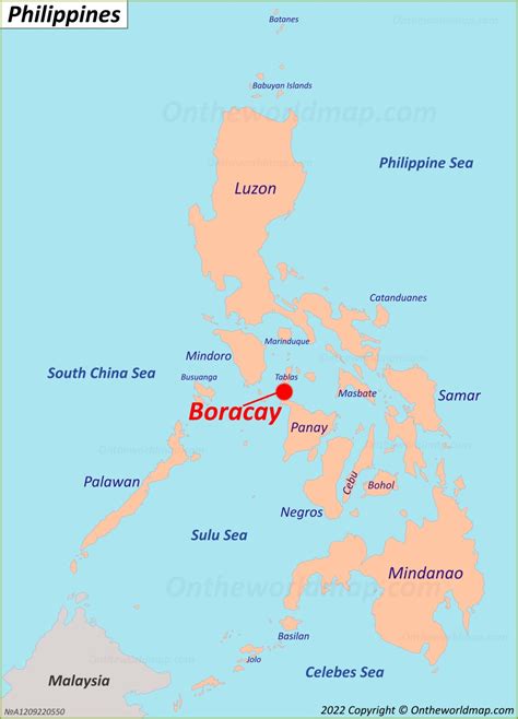 Boracay Philippines Map