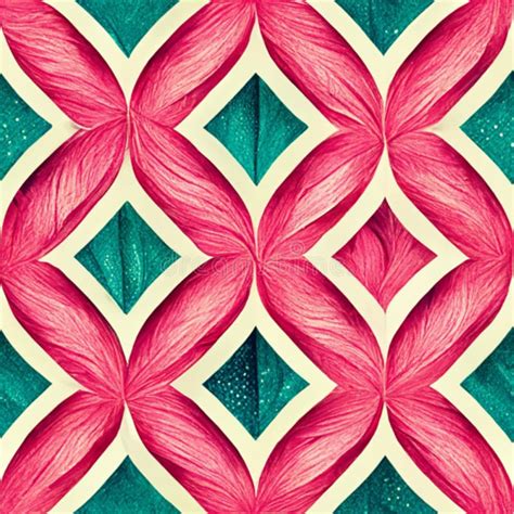 Carnival Pattern with Pink,blue,green and White Colors Stock Illustration - Illustration of ...