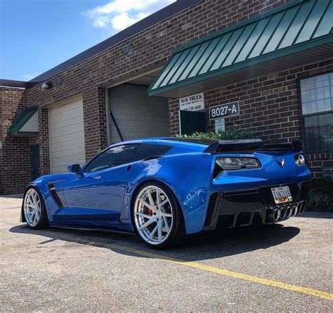 Chevrolet Corvette C7 Z06 Blue Signature SV307S | Wheel Front