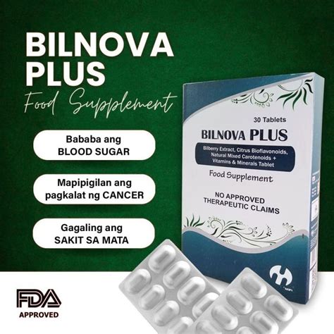 Bilnova Plus Dietary Supplement Improve Blood Circulation Reduce the Risk of Heart Disease and ...