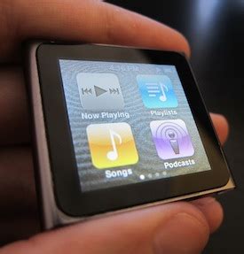 iPod Nano Still Has TV Out, Video DNA | TechCrunch