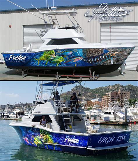 Jason Mathias boat wrap designs